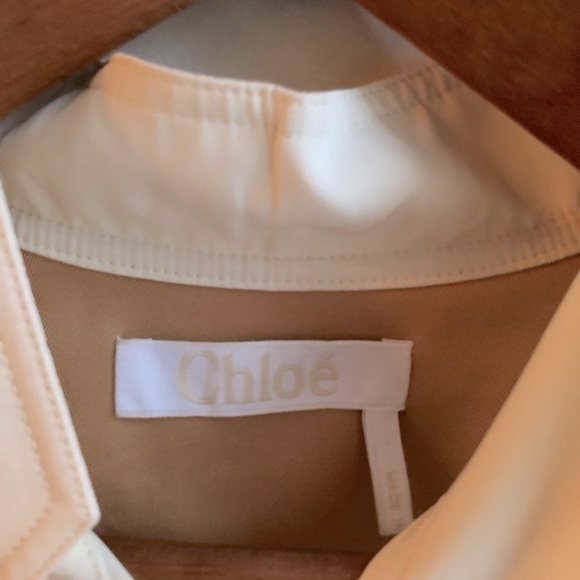 Chloe long sleeve shirt with utility details size - Picture 4 of 6